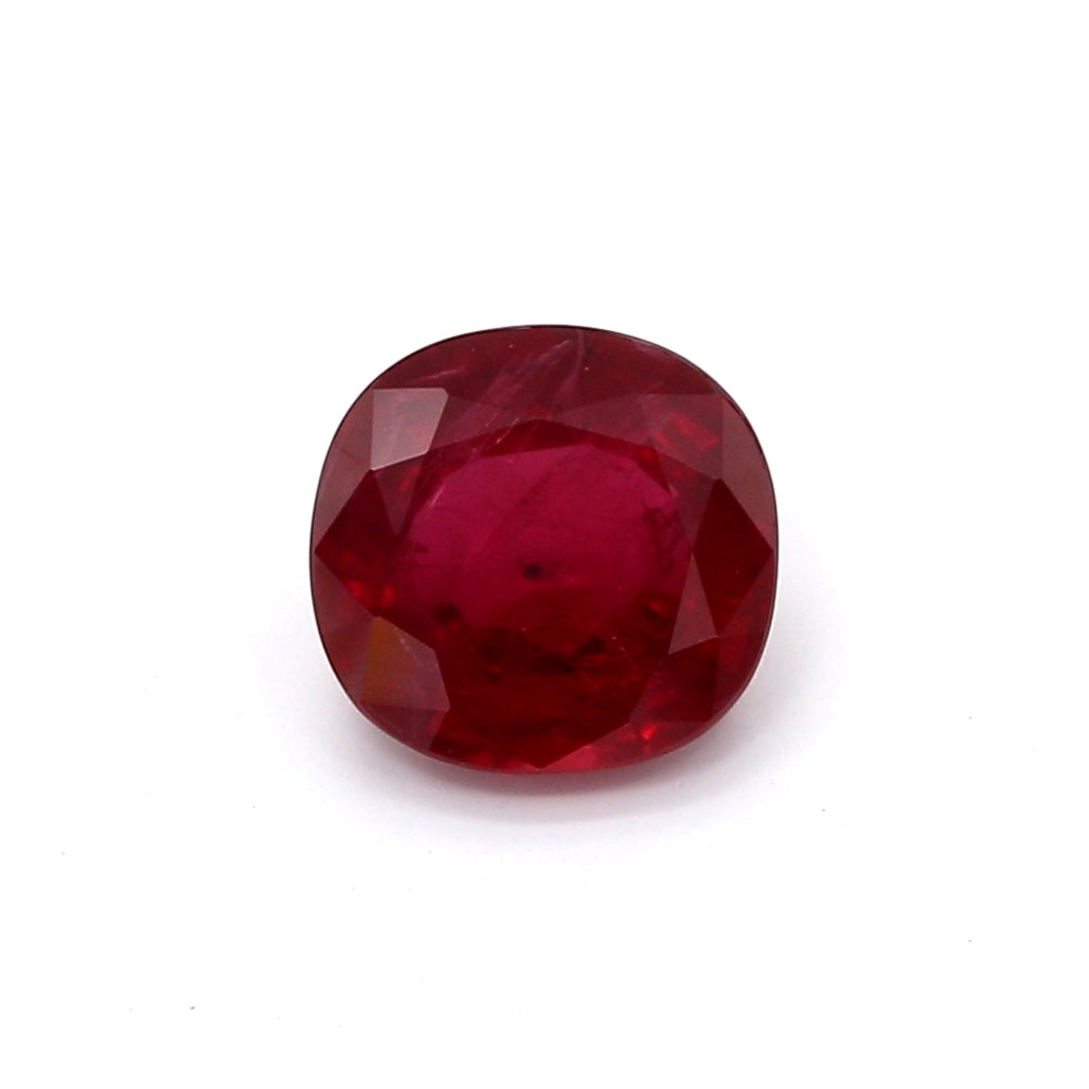 1.76ct Cushion Ruby