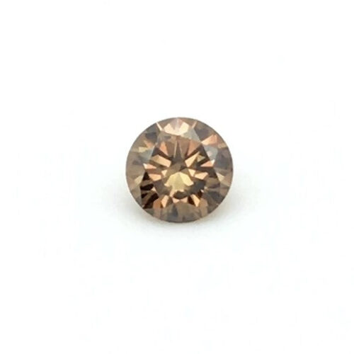 0.60ct Deep Brown, Round Diamond, SI1 - 5.54 - 5.59 x 3.23mm