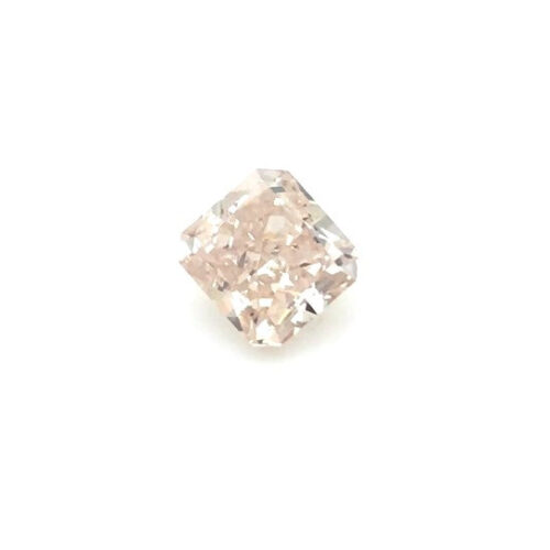 1.02ct Brown-Pink, Radiant Diamond, I1 - 5.62 x 5.28 x 3.64mm