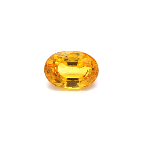 1.82ct Yellow, Oval Sapphire, East Africa - 8.24 x 5.85 x 4.01mm