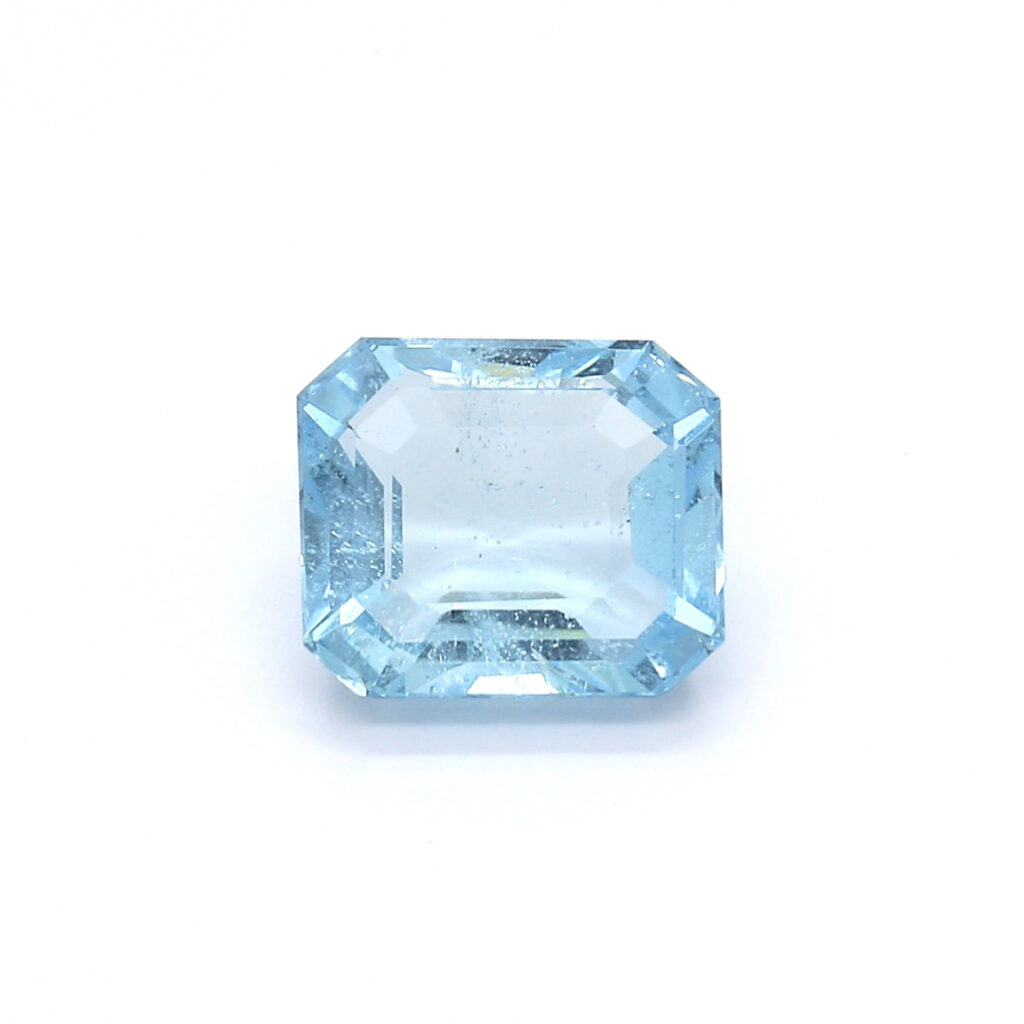 2.76ct Octagon Aquamarine