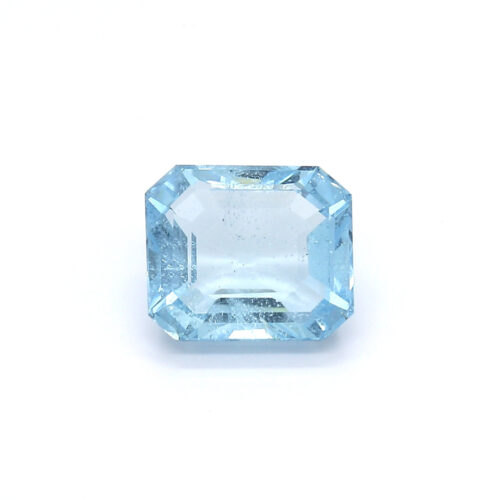2.76ct Octagon Aquamarine