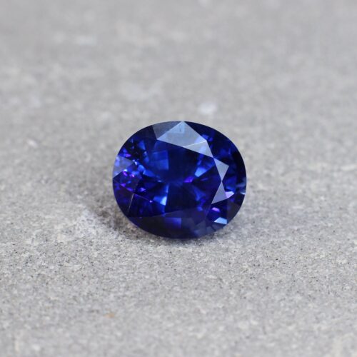 3.64ct Oval Sapphire, Heated, Madagascar - 9.41 x 8.25 x 5.81mm