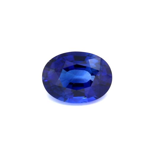 3.80ct Vivid, Royal Blue, Oval Sapphire, Sri Lanka - 11.27 x 8.33 x 4.92mm