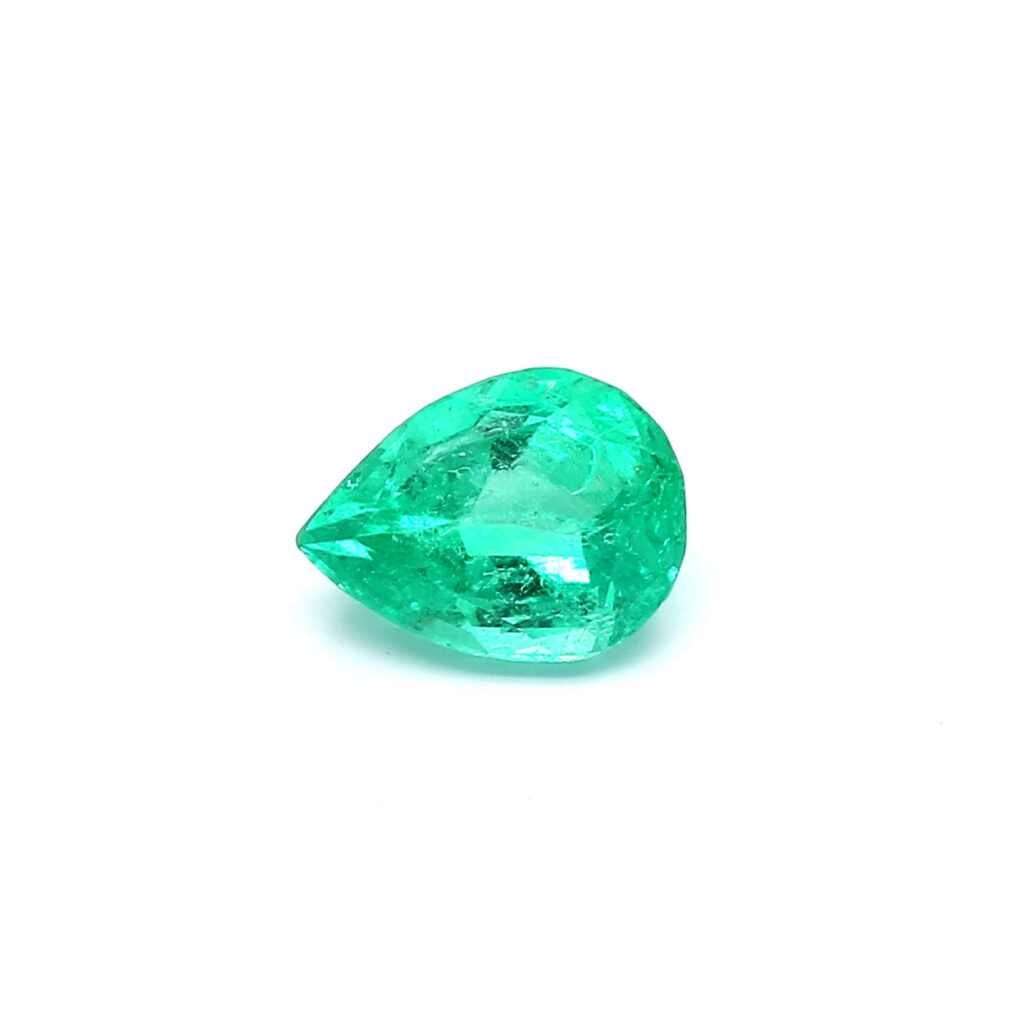 1.17ct Pear Shape Emerald