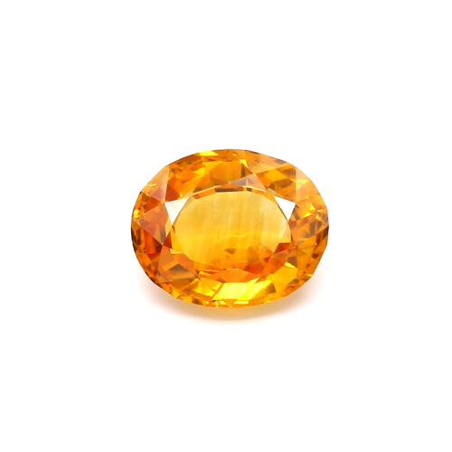 2.92ct Orangy Yellow