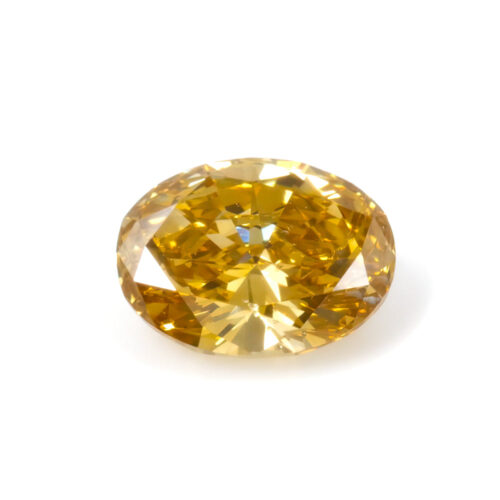 0.65ct Fancy Deep Brownish Yellow