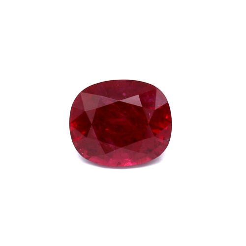4.40ct Cushion Ruby, Thailand - 10.11 x 8.62 x 6.14mm