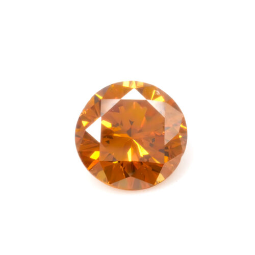 0.21ct Fancy Deep Yellowish Orange