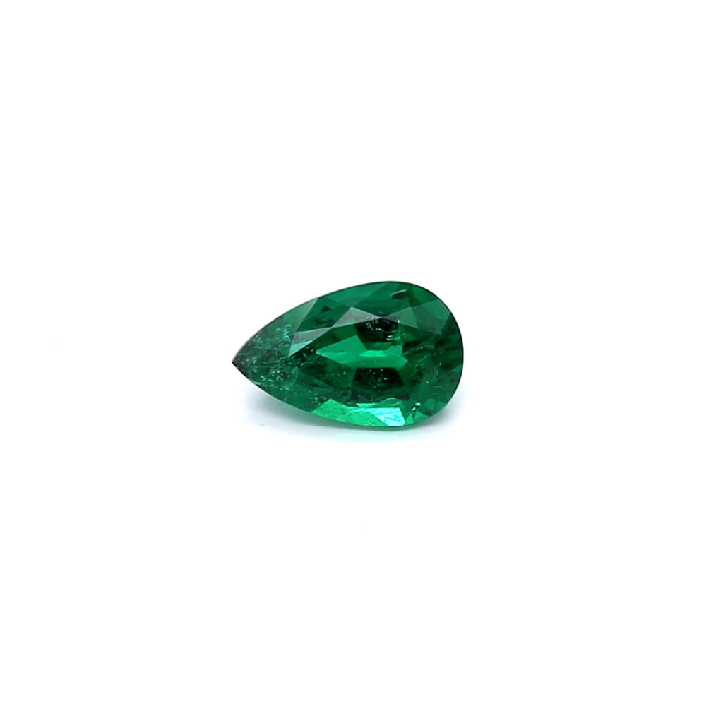 0.51ct Pear Shape Emerald