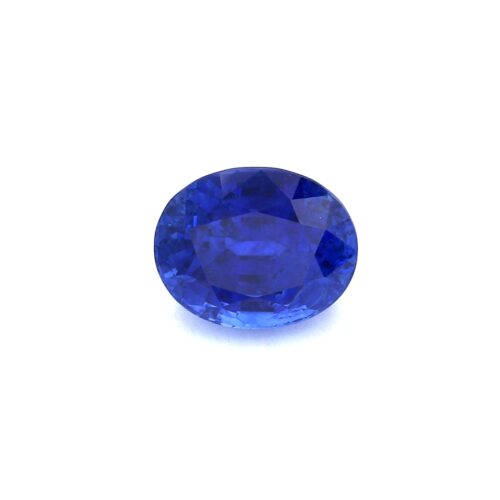 5.20ct Vivid, Royal Blue, Oval Sapphire, Sri Lanka - 10.45 x 8.46 x 6.86mm