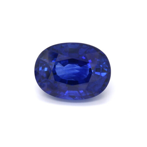 6.64ct Vivid Royal Blue, Oval Sapphire, Sri Lanka - 12.36 x 9.30 x 6.65mm