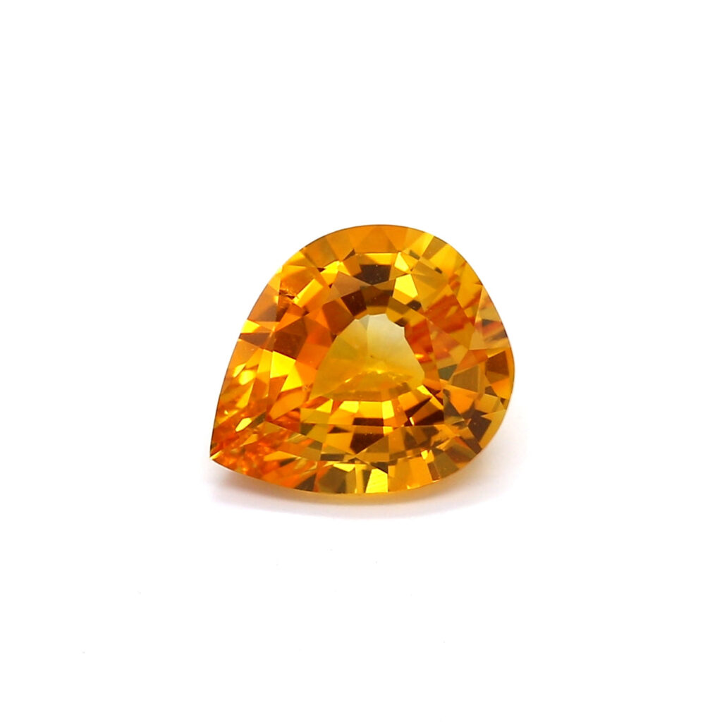 3.40ct Orangy Yellow
