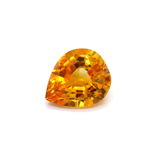 3.40ct Orangy Yellow