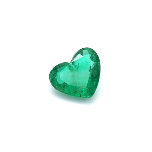 1.06ct Heart Shape Emerald