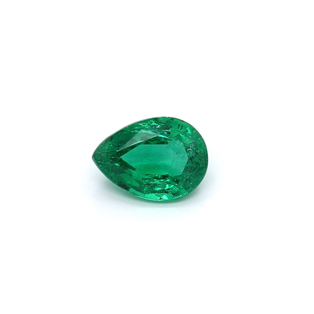 0.97ct Pear Shape Emerald