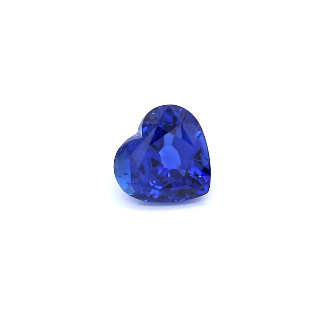 1.87ct Heart Shape Sapphire