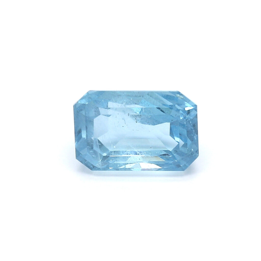 3.85ct Octagon Aquamarine