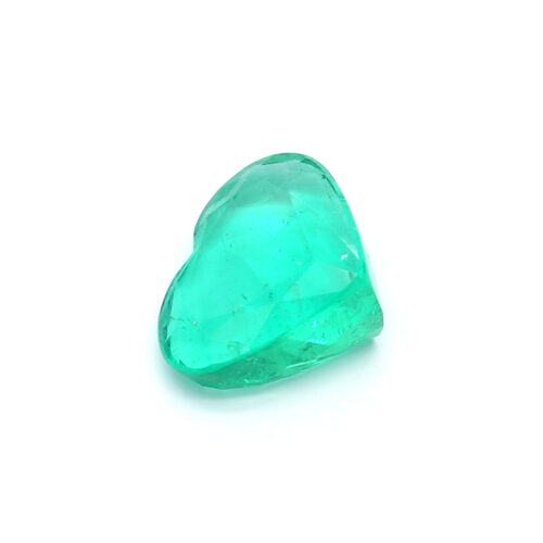 2.41ct Heart Shape Emerald