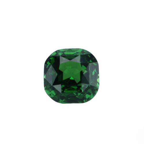 5.07ct Cushion Tsavorite Garnet, No Treatment, East Africa - 9.31 x 9.28 x 6.93mm