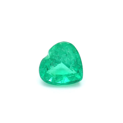 1.13ct Heart Shape Emerald