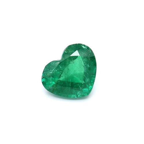 2.34ct Heart Shape Emerald