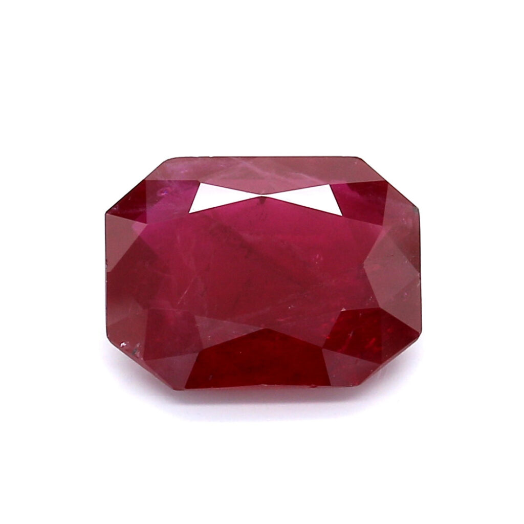 3.77ct Octagon Ruby