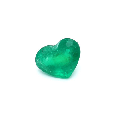 1.50ct Heart Shape Emerald