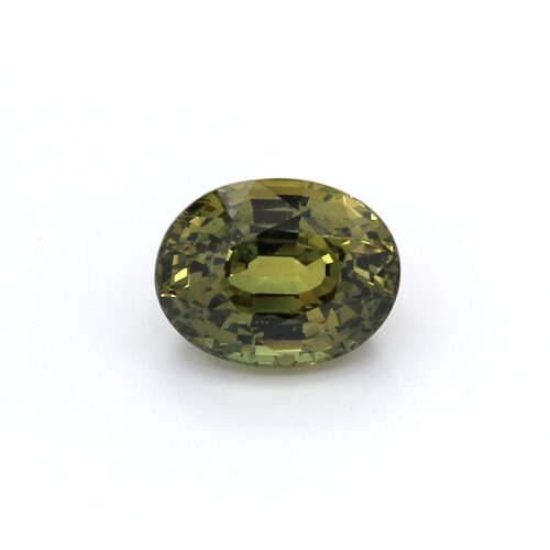 3.67ct Yellowish Green